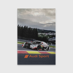 Обложка для паспорта матовая кожа Audi Sport Racing team Ауди Спорт Гоночная команда