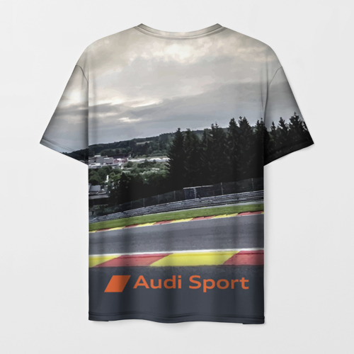 Мужская футболка 3D Audi Sport Racing team Ауди Спорт Гоночная команда, цвет 3D печать - фото 2