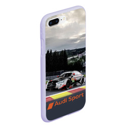 Чехол для iPhone 7Plus/8 Plus матовый Audi Sport Racing team Ауди Спорт Гоночная команда - фото 2