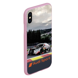 Чехол для iPhone XS Max матовый Audi Sport Racing team Ауди Спорт Гоночная команда - фото 2