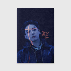 Обложка для паспорта матовая кожа Jungkook proof BTS