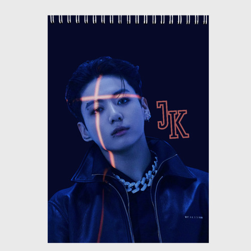 Скетчбук Jungkook proof BTS, цвет белый