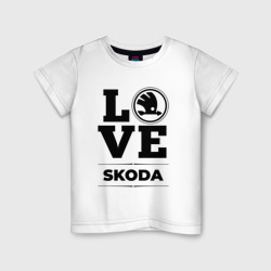 Детская футболка хлопок Skoda Love Classic