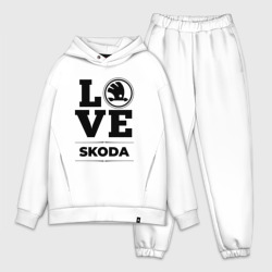 Мужской костюм oversize хлопок Skoda Love Classic