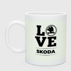 Кружка керамическая Skoda Love Classic