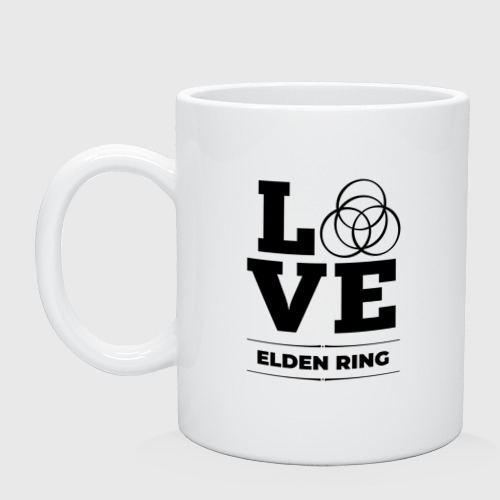 Кружка керамическая с принтом Elden Ring Love Classic, вид спереди #2