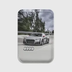 Картхолдер Magsafe магнитный Ауди на скоростном шоссе Audi on the expressway