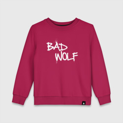 Детский свитшот хлопок Bad Wolf злой волк