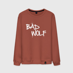 Мужской свитшот хлопок Bad Wolf злой волк