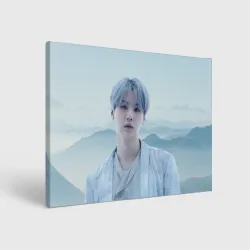Холст прямоугольный Min Yoongi BTS yet to come
