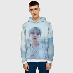 Мужская толстовка 3D Min Yoongi BTS yet to come - фото 2