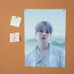 Постер Min Yoongi BTS yet to come - фото 2