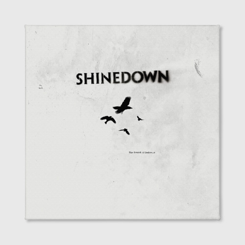 Холст квадратный The Sound of Madness - Shinedown, цвет 3D печать - фото 2