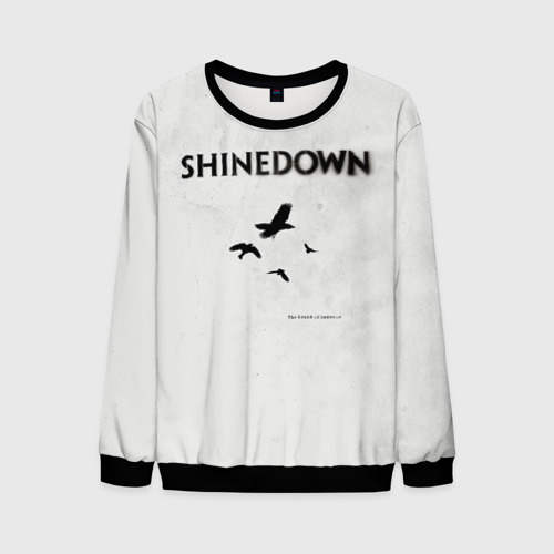 Мужской свитшот 3D The Sound of Madness - Shinedown, цвет черный