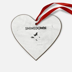 Деревянная игрушка Сердце The Sound of Madness - Shinedown