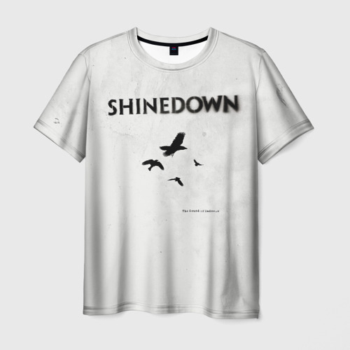 Мужская футболка с принтом The Sound of Madness - Shinedown, вид спереди №1