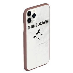 Чехол для iPhone 11 Pro Max матовый The Sound of Madness - Shinedown - фото 2