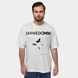 Мужская футболка oversize 3D The Sound of Madness - Shinedown - фото 2