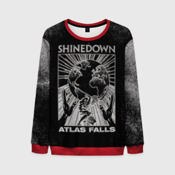 Мужской свитшот 3D Atlas Falls - Shinedown