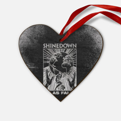 Деревянная игрушка Сердце Atlas Falls - Shinedown