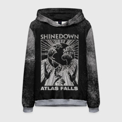 Мужская толстовка 3D Atlas Falls - Shinedown