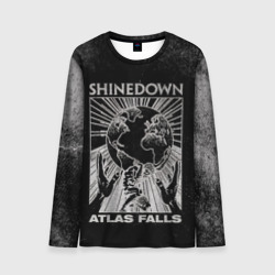 Мужской лонгслив 3D Atlas Falls - Shinedown