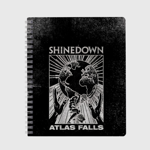 Тетрадь Atlas Falls - Shinedown, цвет клетка