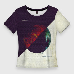 Женская футболка 3D Slim Planet Zero - Shinedown