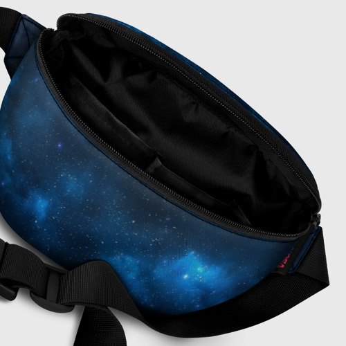 Поясная сумка 3D с принтом Космическая ночь, фото #6