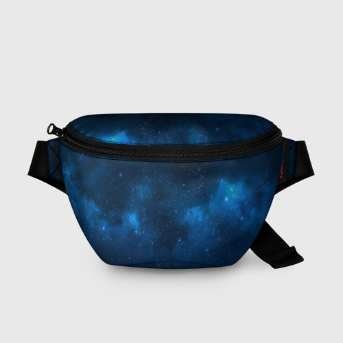 Поясная сумка 3D с принтом Космическая ночь, вид спереди #2