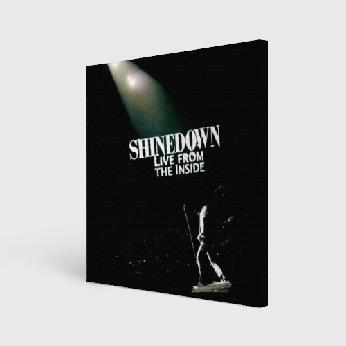 Холст квадратный Live From the Inside - Shinedown, цвет 3D печать