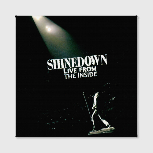 Холст квадратный Live From the Inside - Shinedown, цвет 3D печать - фото 2