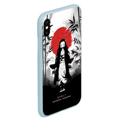 Чехол для iPhone XS Max матовый Незуко Клинок, рассекающий демонов Nezuko - фото 2