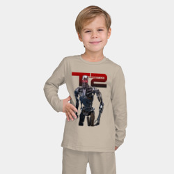 Детская пижама с лонгсливом хлопок Terminator 2 - T800 - фото 2