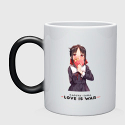 Кружка хамелеон Госпожа Кагуя Love   is war Синомия