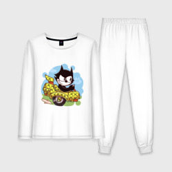 Женская пижама с лонгсливом хлопок Felix - the cat