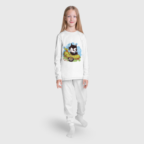 Детская пижама с лонгсливом хлопок Felix - the cat - фото 5