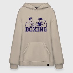 Худи SuperOversize хлопок Бокс Boxing is cool