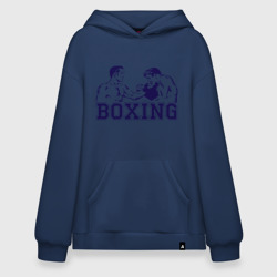 Худи SuperOversize хлопок Бокс Boxing is cool