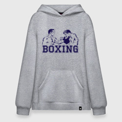 Худи SuperOversize хлопок Бокс Boxing is cool