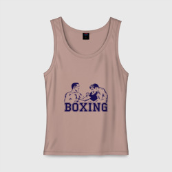 Женская майка хлопок Бокс Boxing is cool