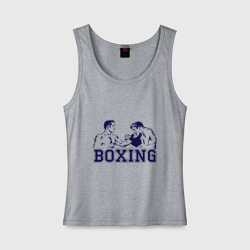 Женская майка хлопок Бокс Boxing is cool