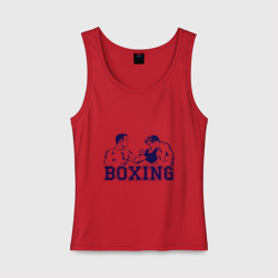 Женская майка хлопок Бокс Boxing is cool