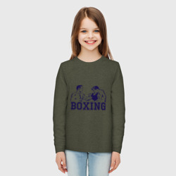 Детский лонгслив хлопок Бокс Boxing is cool - фото 2