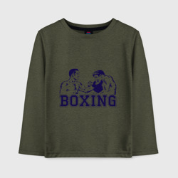 Детский лонгслив хлопок Бокс Boxing is cool