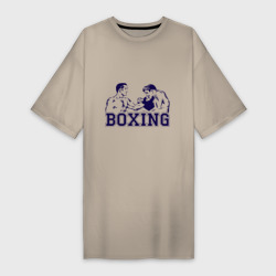 Платье-футболка хлопок Бокс Boxing is cool