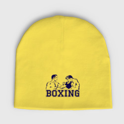 Детская шапка демисезонная Бокс Boxing is cool