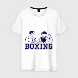 Мужская футболка хлопок Бокс Boxing is cool