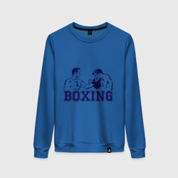 Женский свитшот хлопок Бокс Boxing is cool