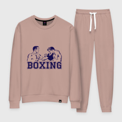 Женский костюм хлопок Бокс Boxing is cool